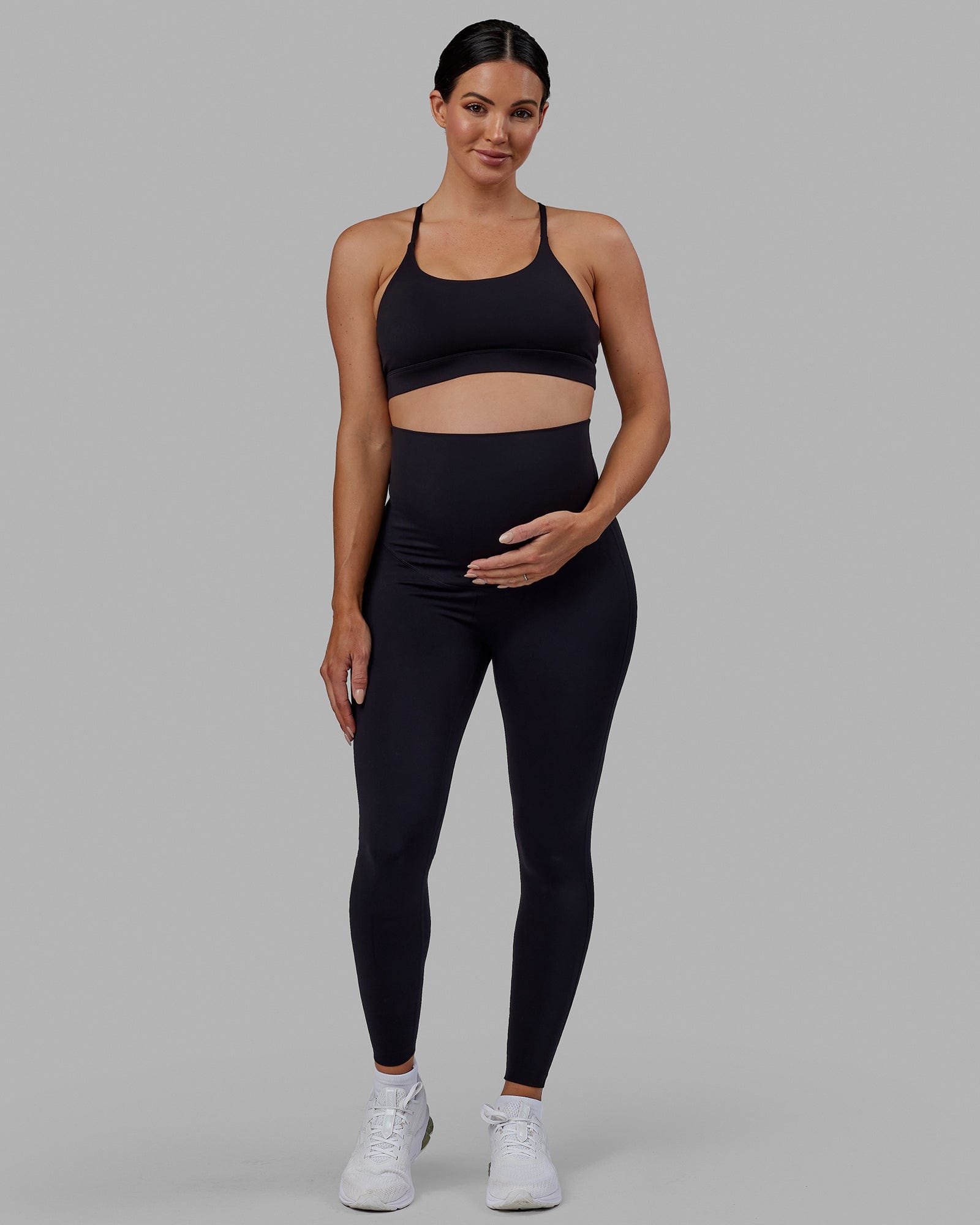 Buy Pregnancy Leggings Online| Ink Blue Leggings | The Mommy Collective