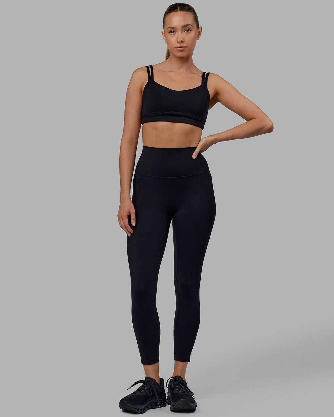 Vogue Sports Bra - Black | LSKD