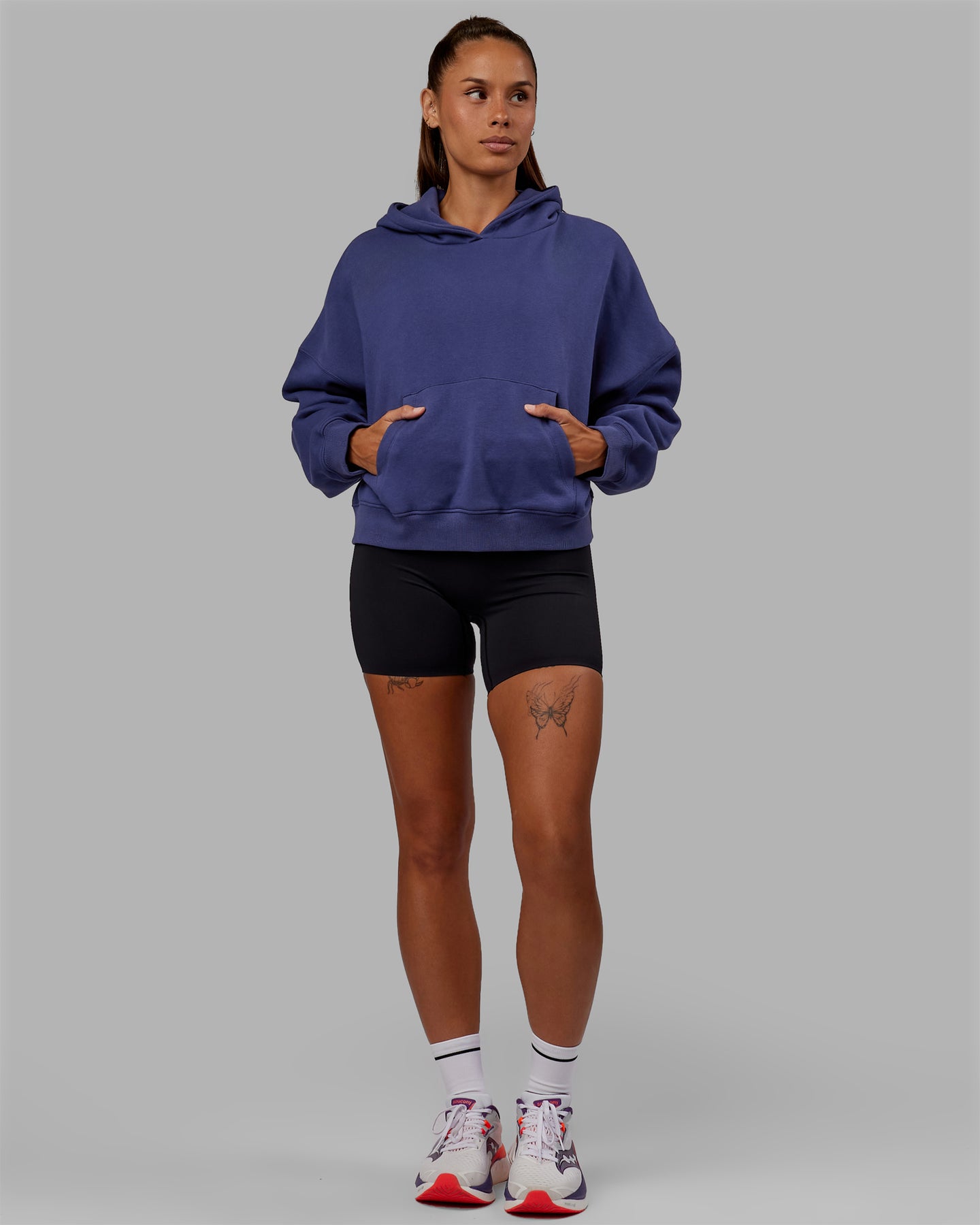 Love The Run Hoodie - Future Dusk-Galactic Lilac | LSKD