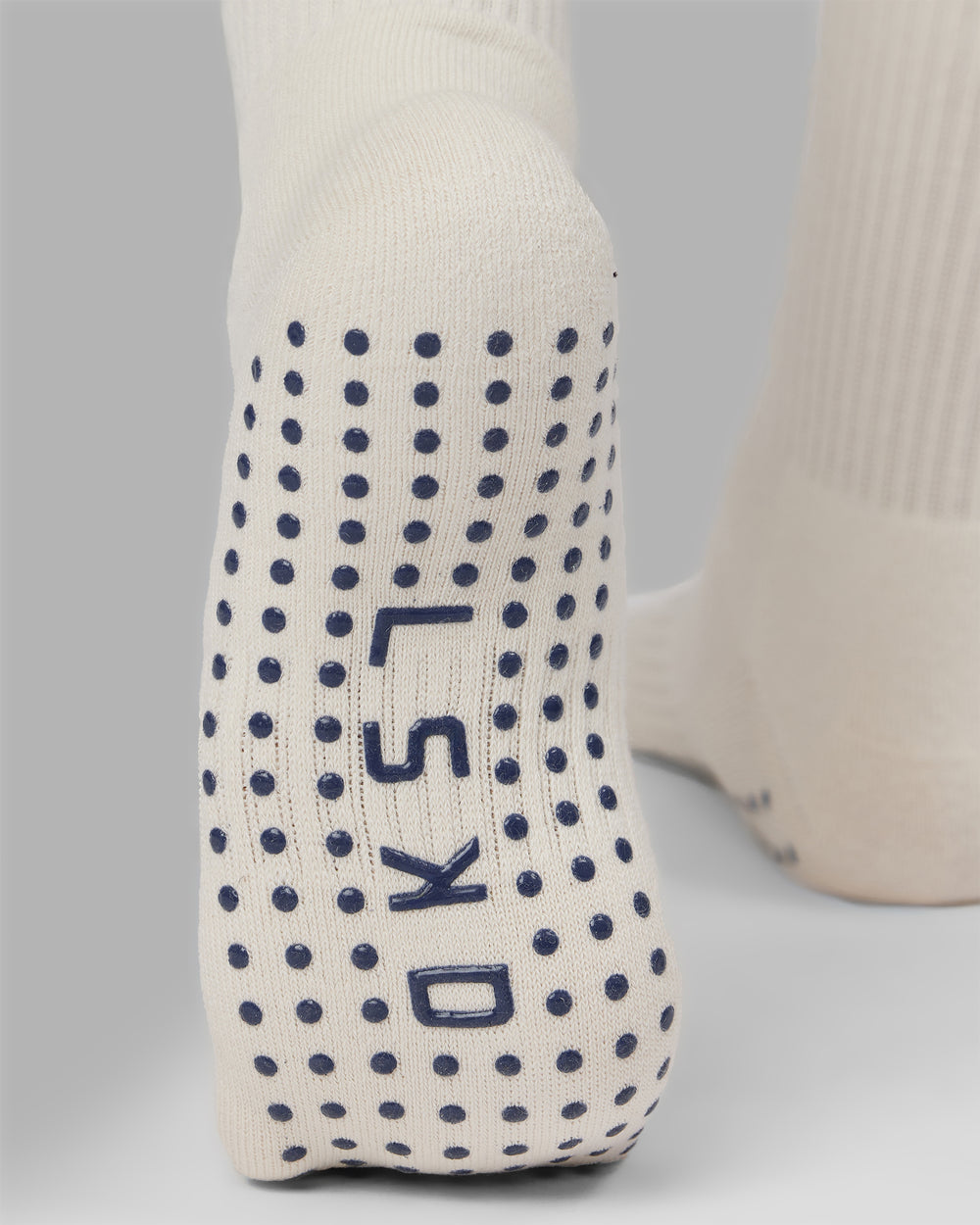 Signal Crew Grip Socks - Off White-Future Dusk