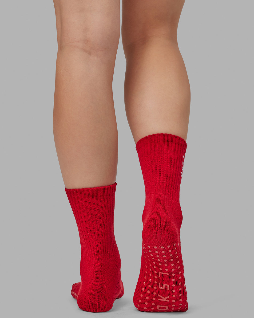 Signal Pilates Socks - Cherry Red