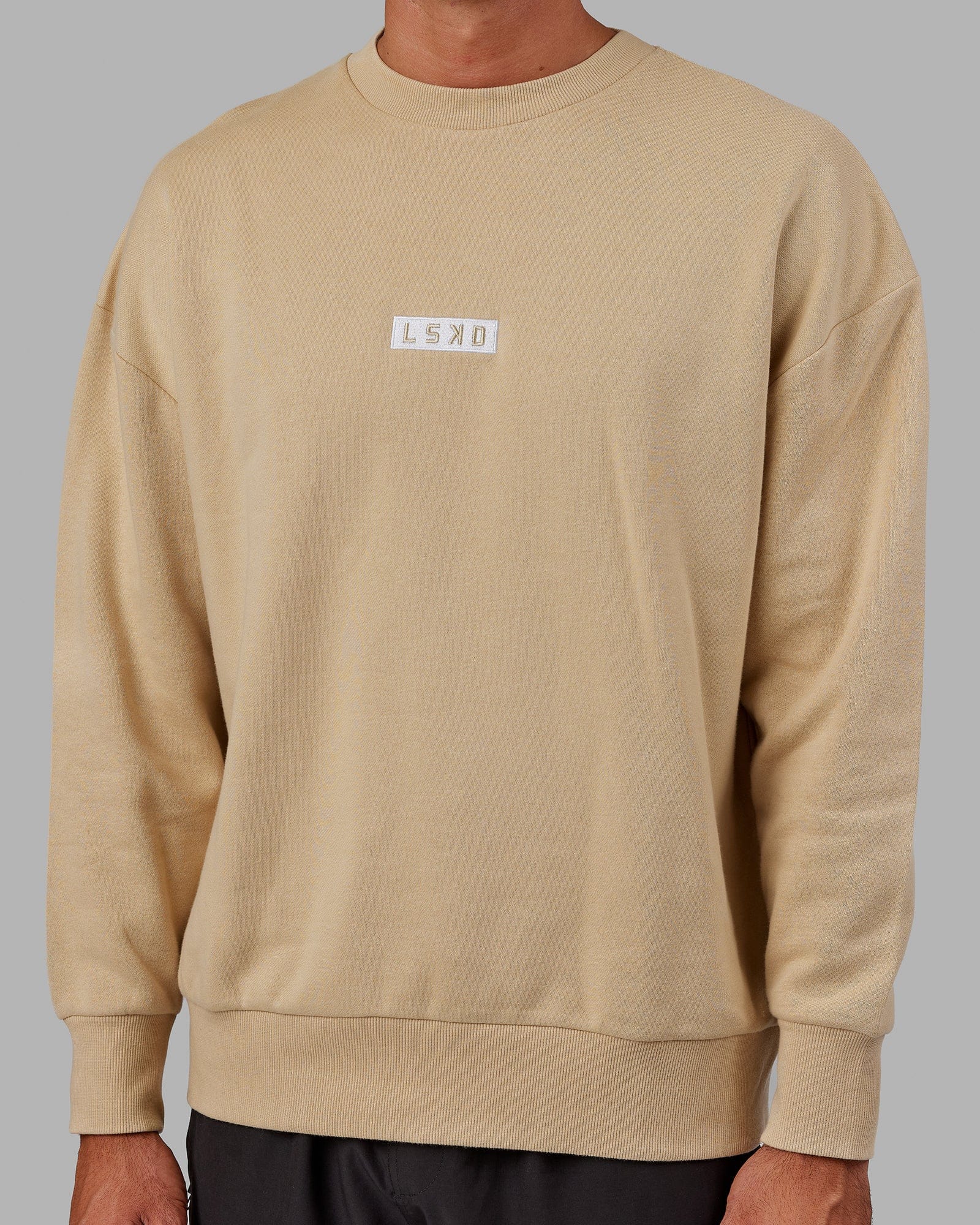 Unisex Cornerstone Sweater Oversize - Pale Khaki – LSKD