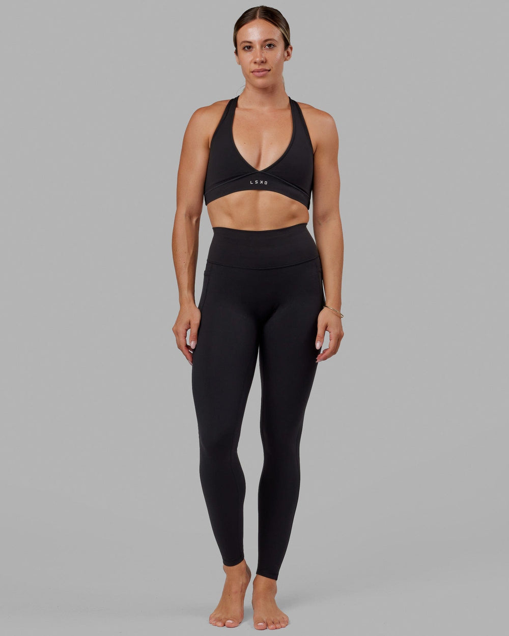 Fusion X-Long Tight with Pockets - Black