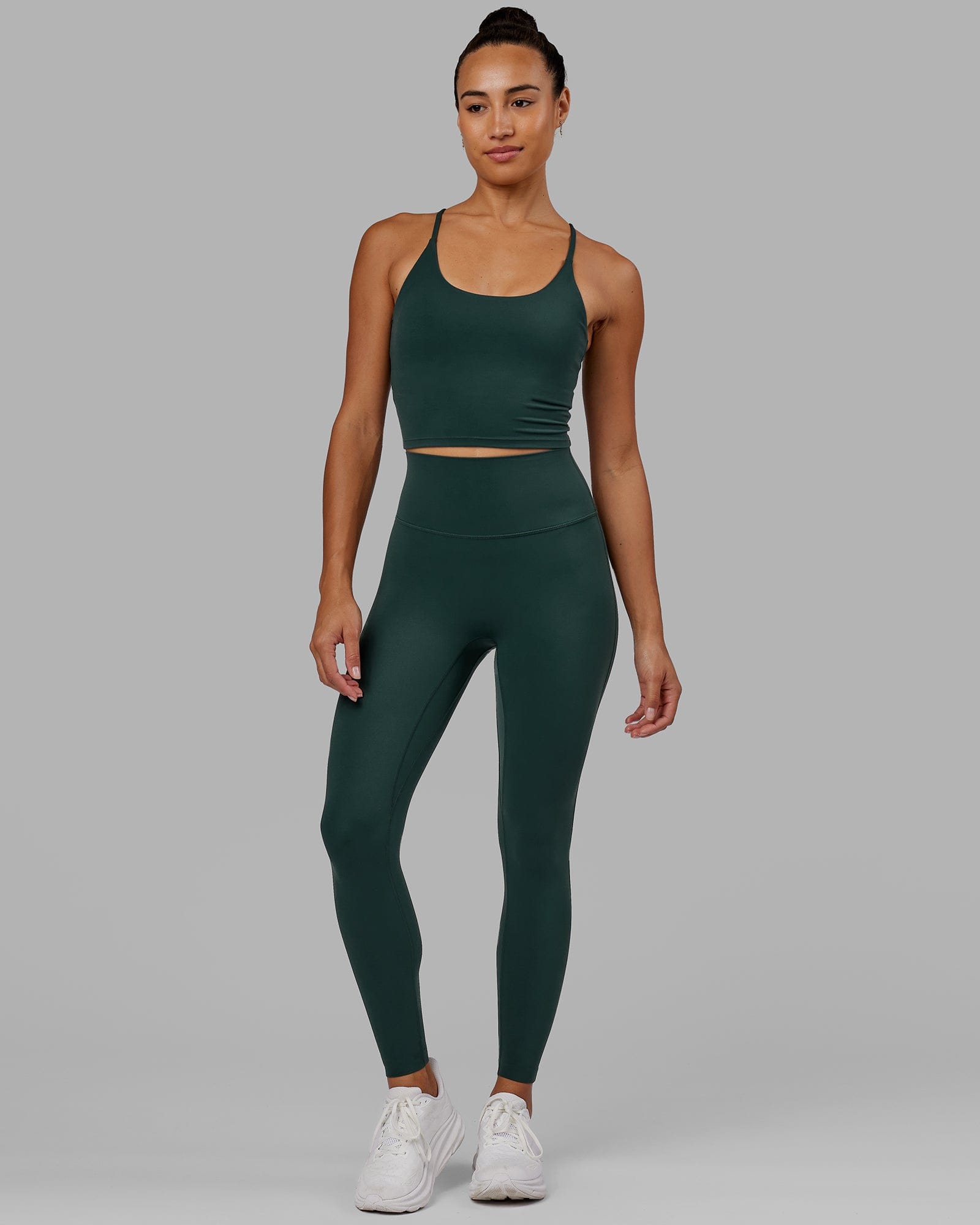 Green shop leggings womens