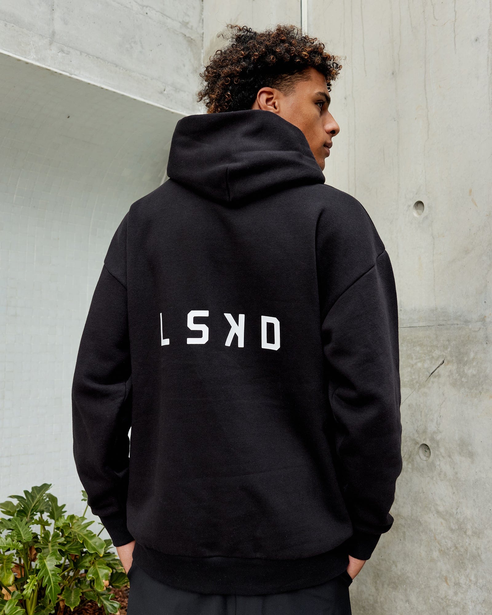 Endeavour Hoodie Oversize Black LSKD