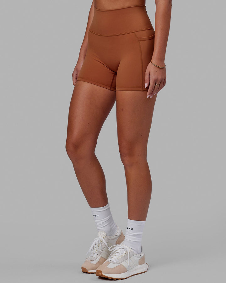 Woman wearing Fusion X-Short Tight - Hazel
