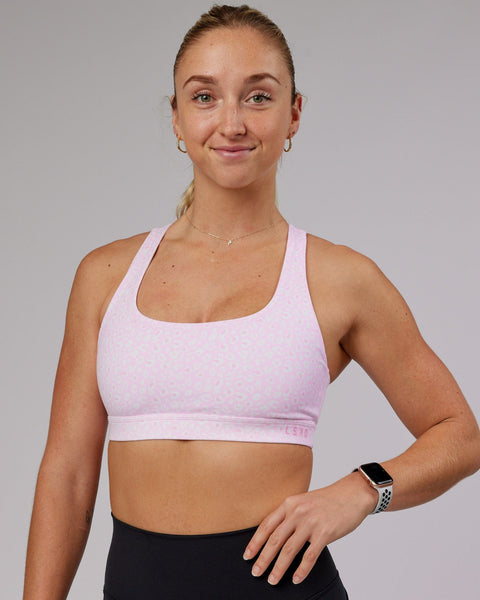 Blush store sports bra