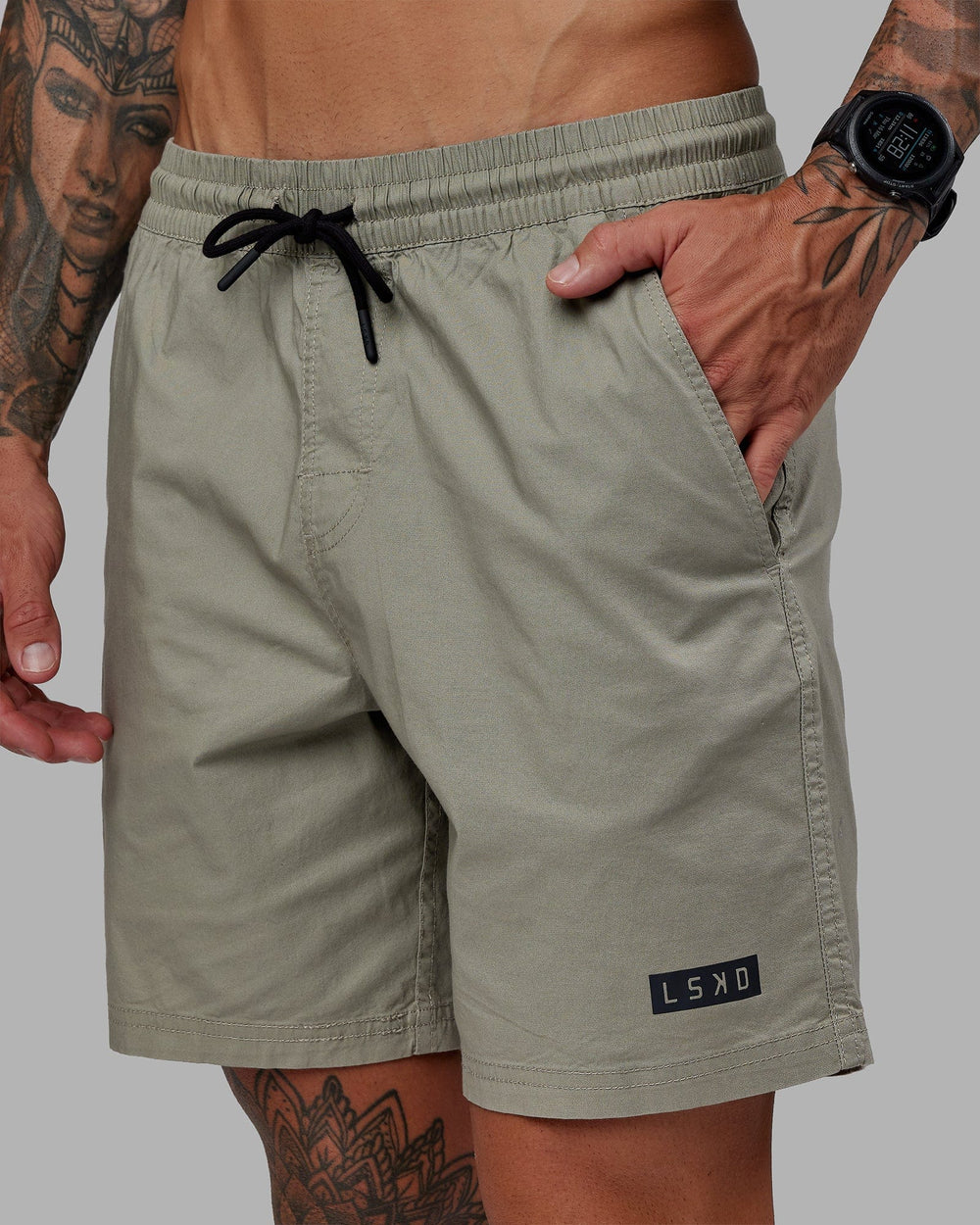 Daily 7" Shorts - Dusty Olive