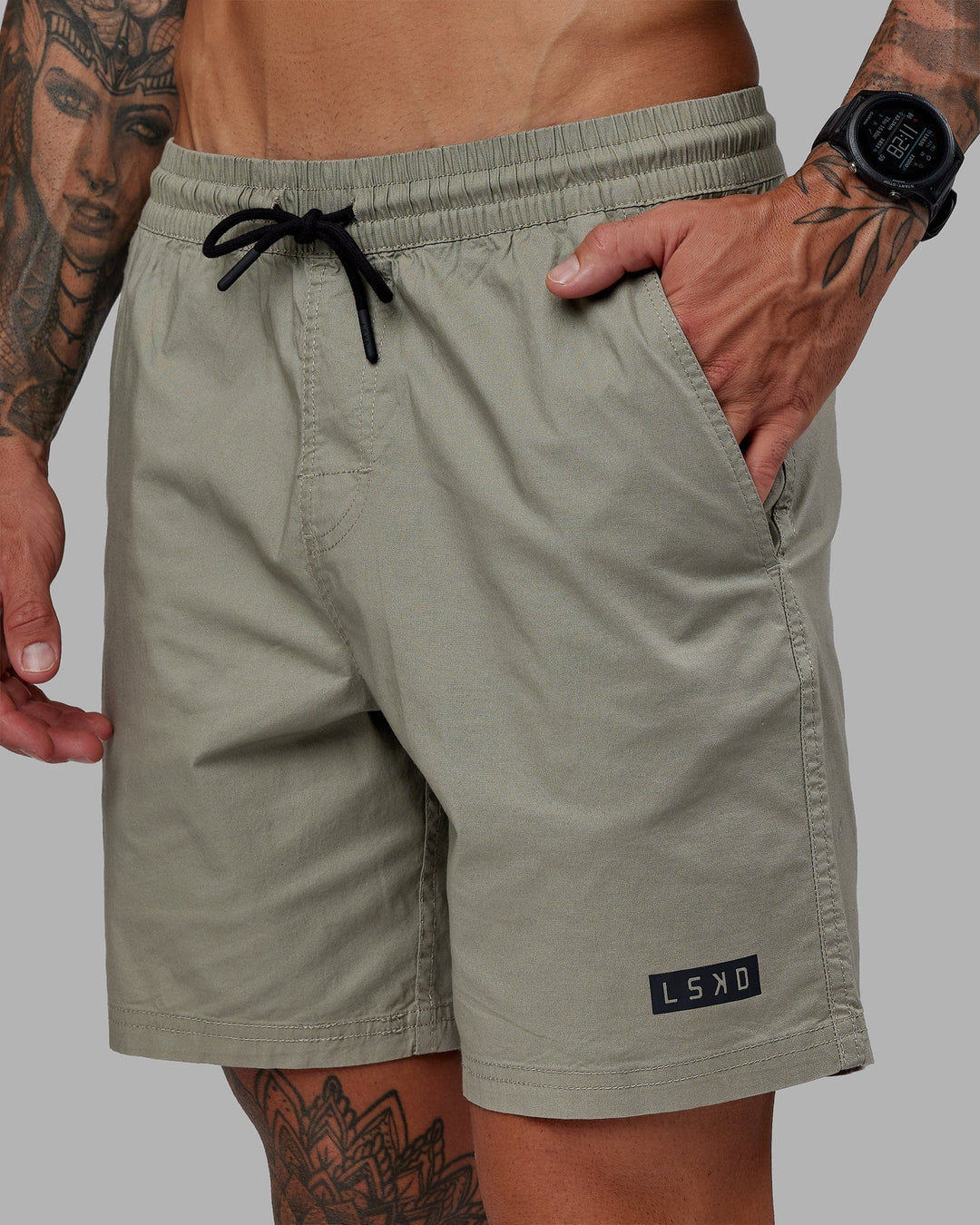 Daily 7&quot; Shorts - Dusty Olive