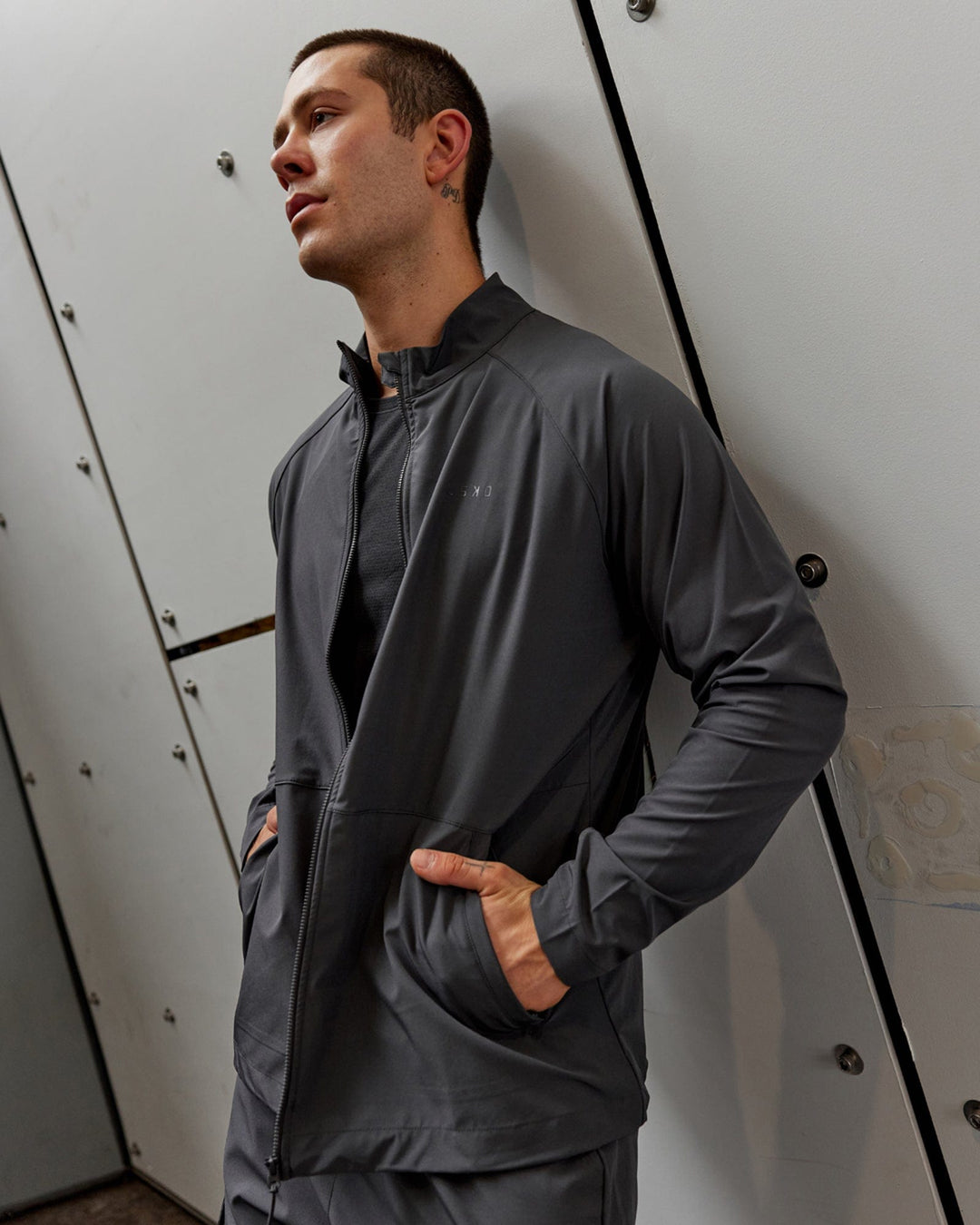 Energy Stretch Performance Jacket - Asphalt