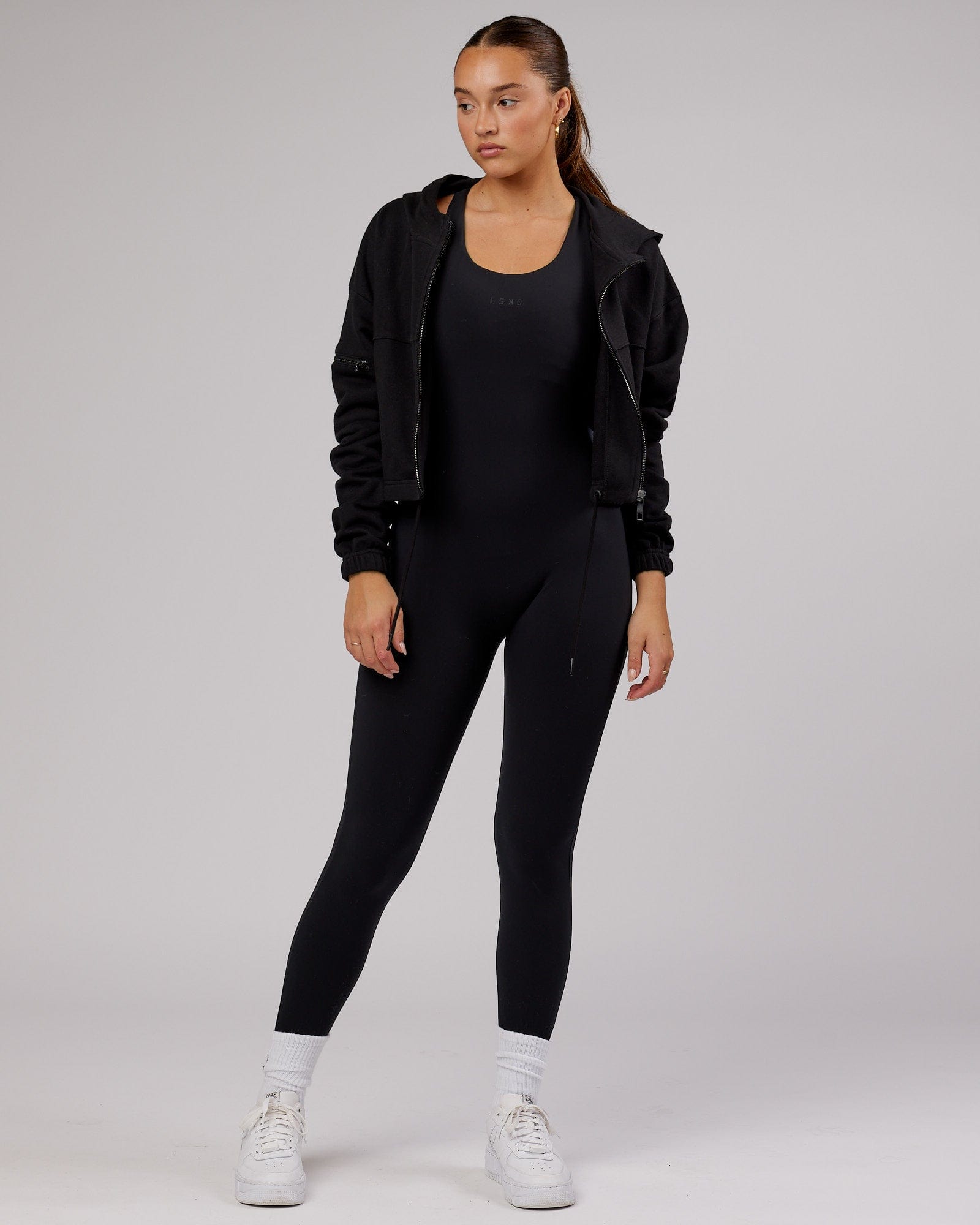 Black bodysuit clearance leggings