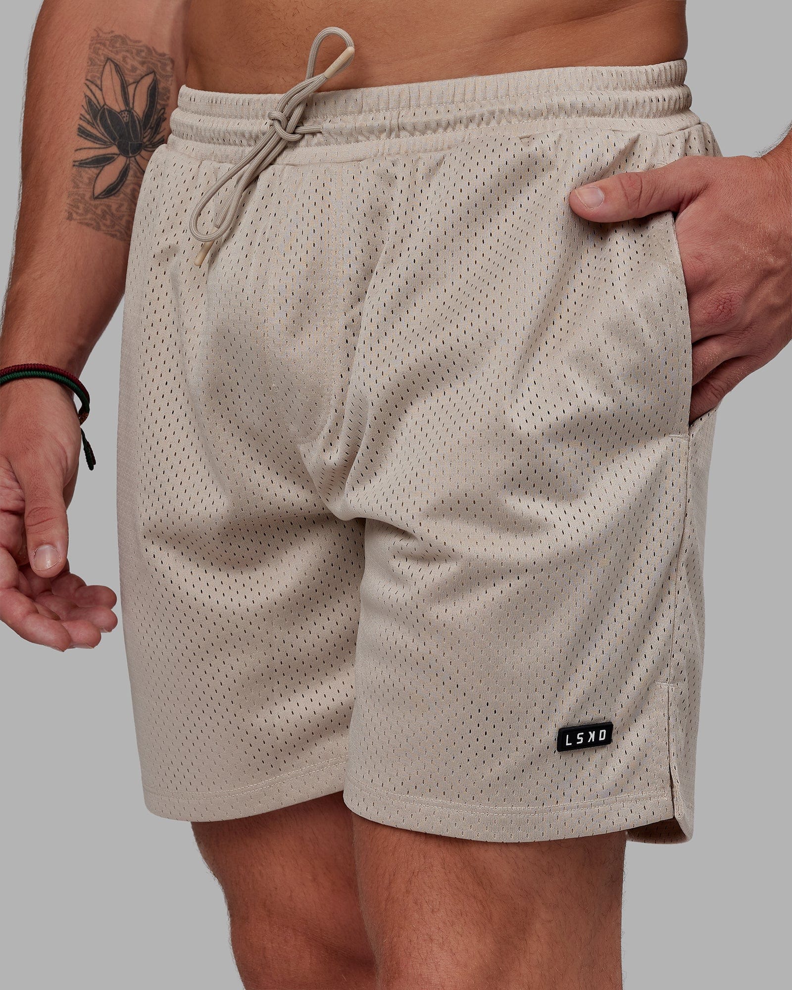 Mens unlined sale mesh shorts