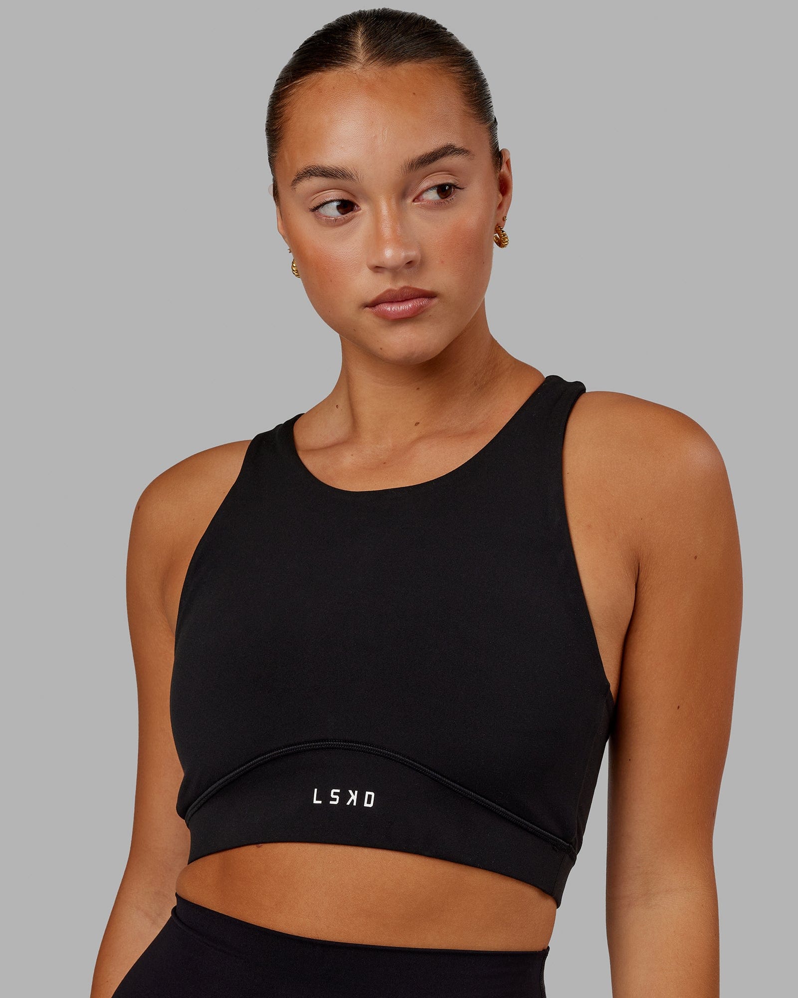 Fusion Sports Bra - Black | LSKD