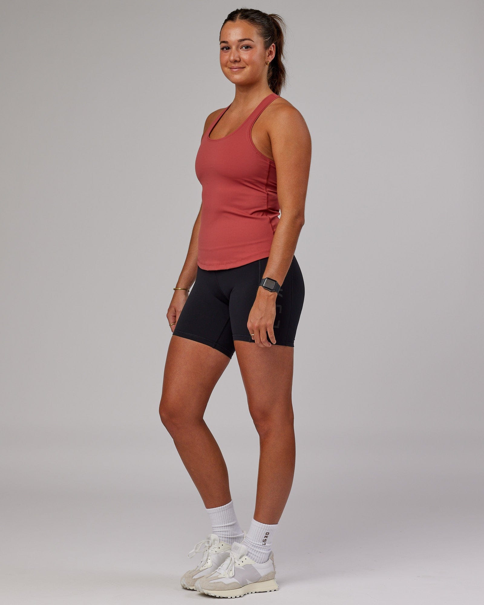 Exercise tank with on sale built in bra