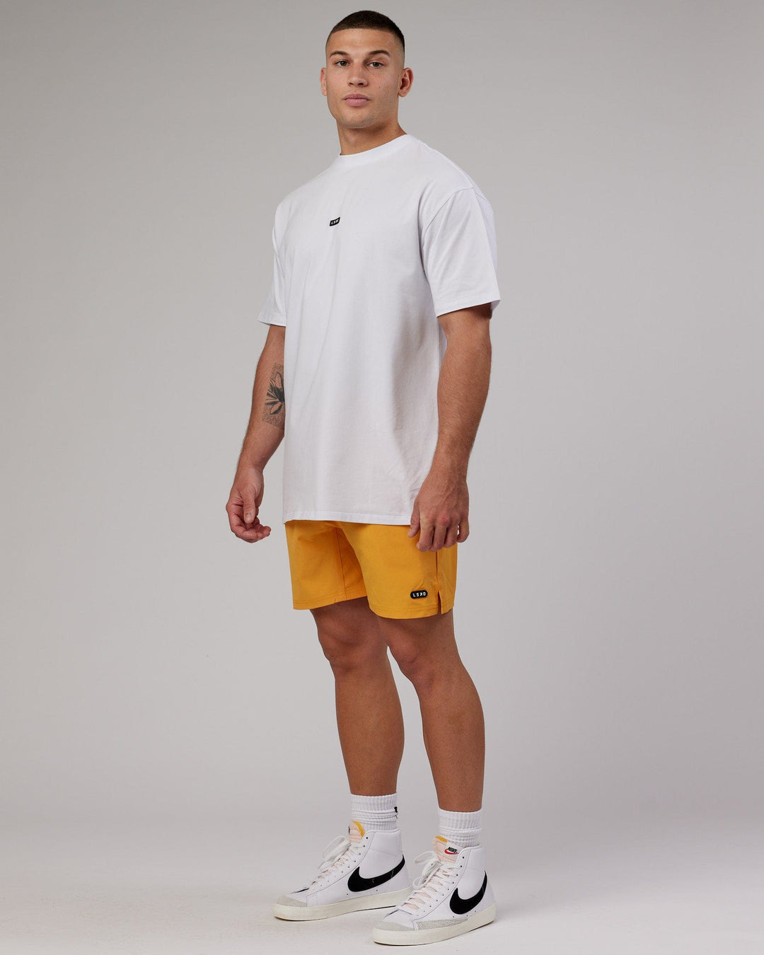 Fundamental FLXCotton Tee Longline Oversize - White