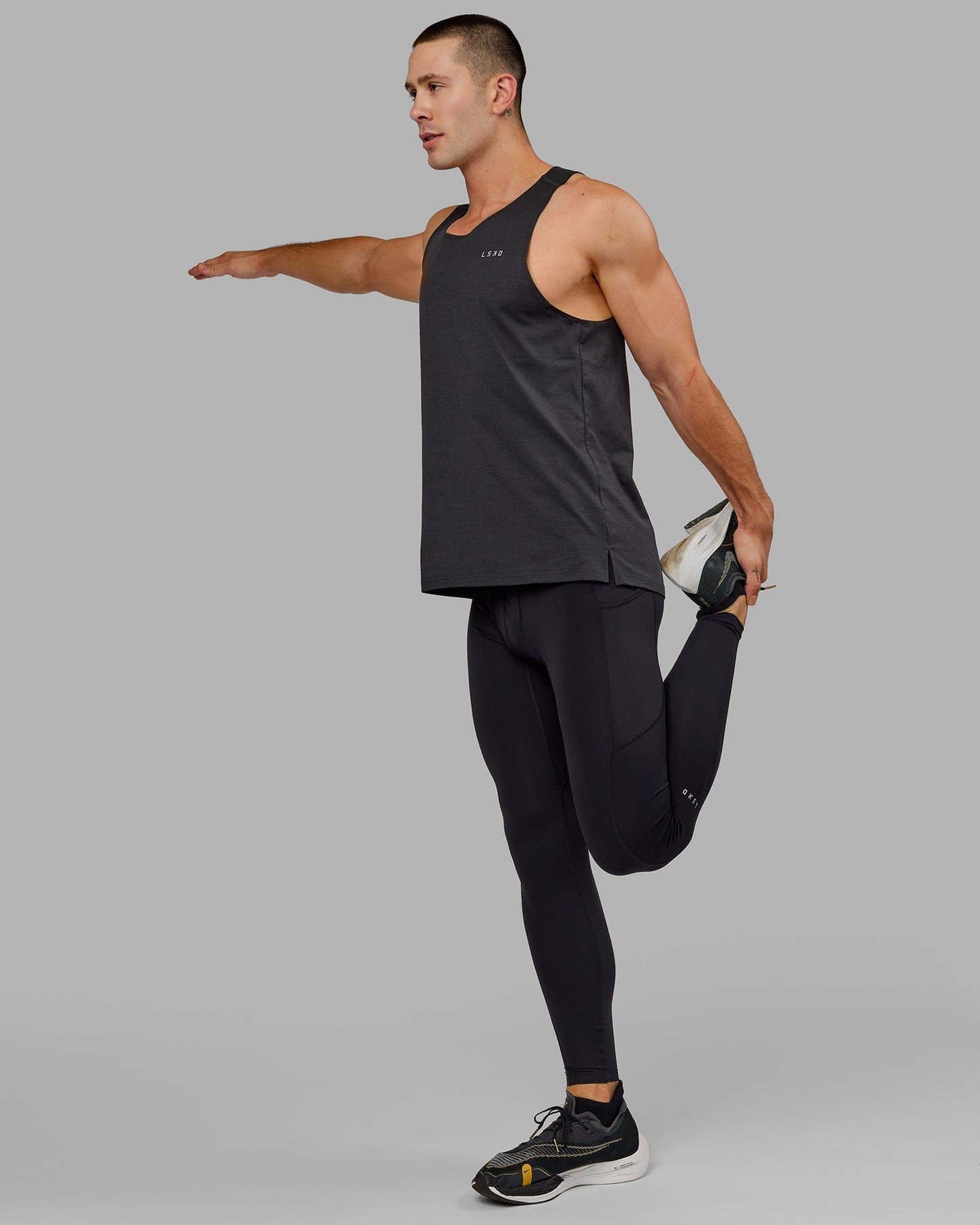 Men's Perform Full Length Tight - Black