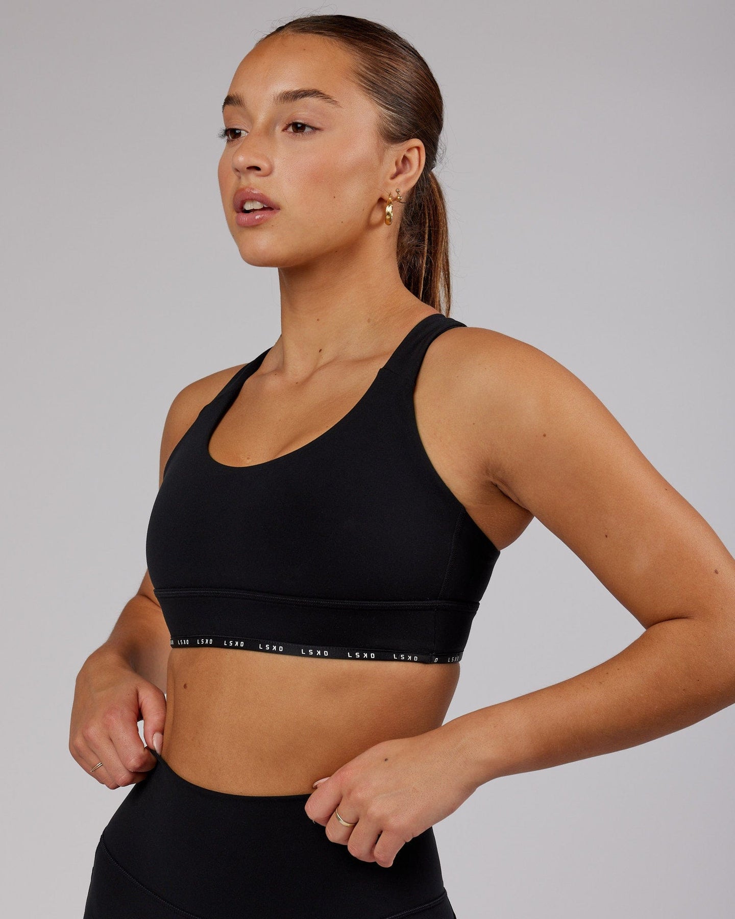 MVP Sports Bra Black LSKD, 43% OFF